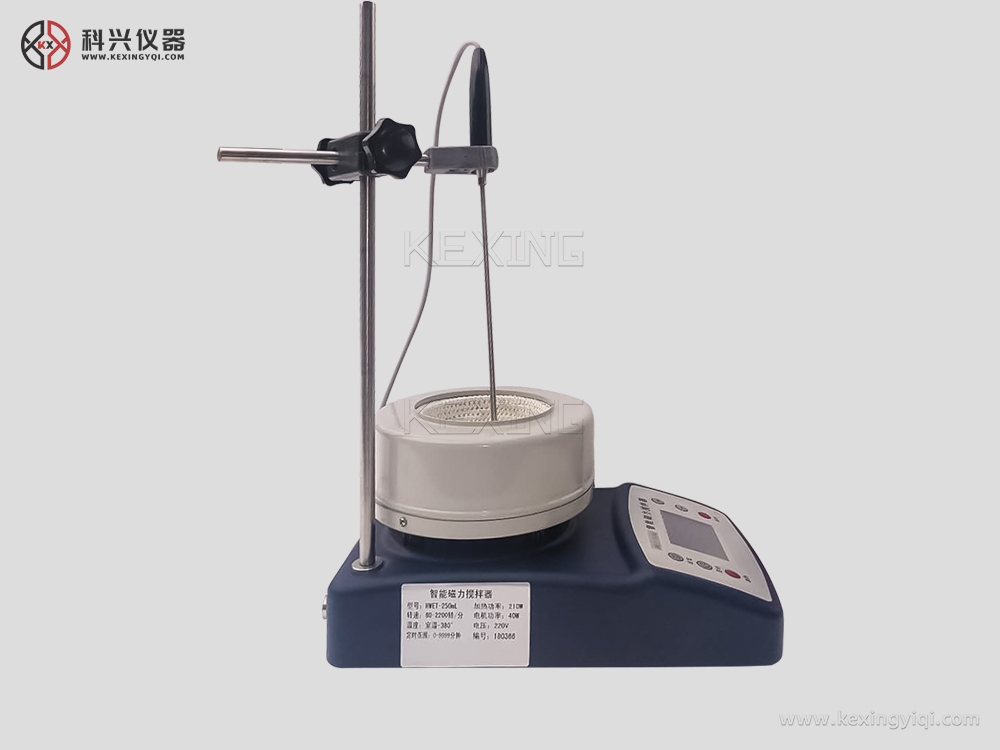 MSJ智能磁力搅拌器按键型侧面图